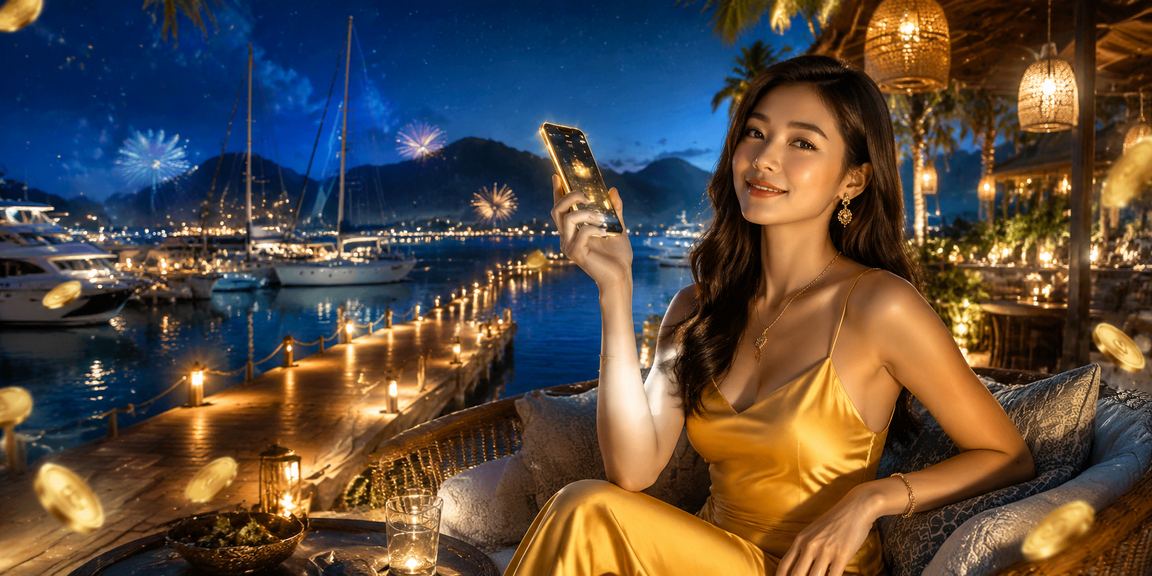 Skrin slot mudah alih di Langkawi dengan antara muka menarik